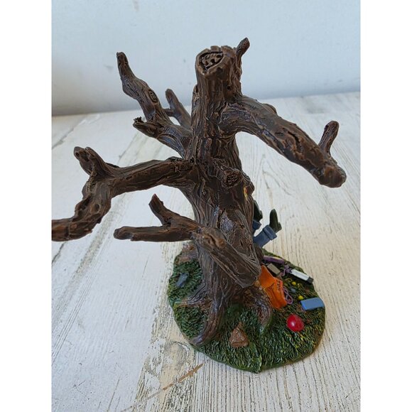 Lemax spooky Halloween tree trick-or-treater eater dog village accessory boy chi - Picture 4 of 9